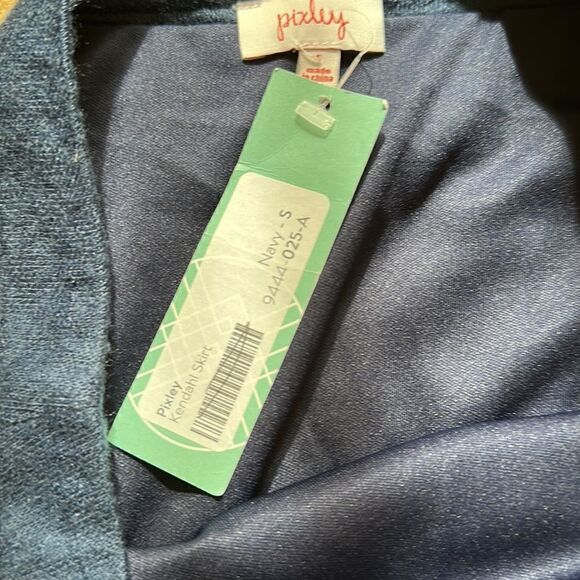 Stitch Fix | Pixley Kendahl Pencil Aztec Skirting Navy | S - Picture 5 of 6